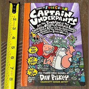 Captain Underpants Graphic 3rd Third Epic Novel Hardcover